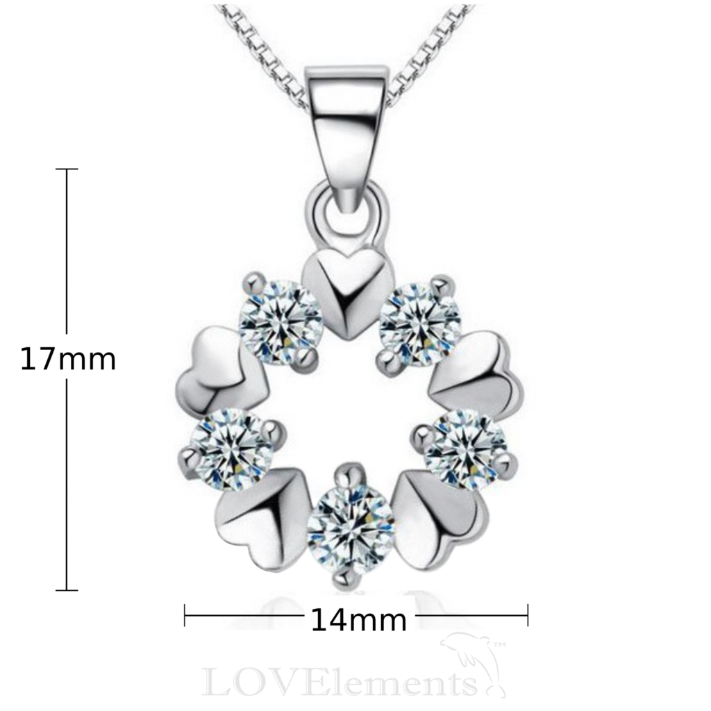 Love Fairytale 925 Sterling Silver Pendant Necklace | LOVELEMENTS Jewelry